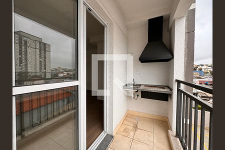 Varanda gourmet de apartamento para alugar com 2 quartos, 54m² em Vila Metalúrgica, Santo André