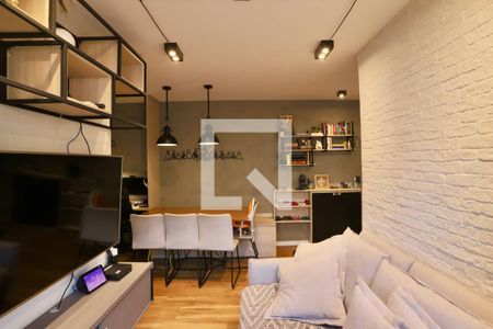 Sala  de apartamento à venda com 2 quartos, 50m² em Belenzinho, São Paulo