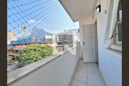 Varanda de apartamento à venda com 3 quartos, 66m² em Botafogo, Rio de Janeiro