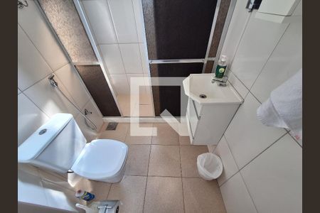 Banheiro  de apartamento à venda com 1 quarto, 40m² em Botafogo, Rio de Janeiro