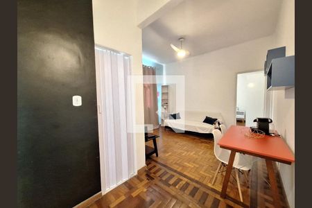 Sala de apartamento à venda com 1 quarto, 40m² em Botafogo, Rio de Janeiro