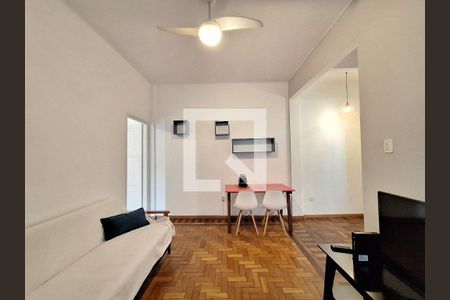 Sala de apartamento à venda com 1 quarto, 40m² em Botafogo, Rio de Janeiro