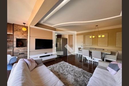 Sala de apartamento à venda com 3 quartos, 89m² em Jardim, Santo André