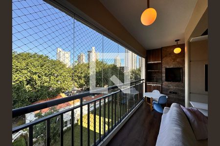 Varanda Sala de apartamento à venda com 3 quartos, 89m² em Jardim, Santo André