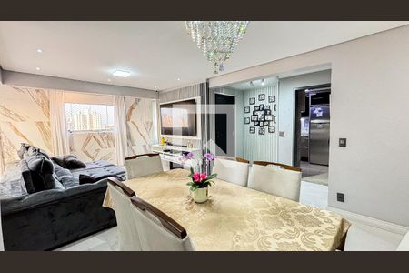 Sala - Sala de Jantar de apartamento para alugar com 4 quartos, 139m² em Jardim, Santo André