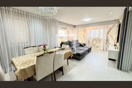 Sala - Sala de Jantar de apartamento para alugar com 4 quartos, 139m² em Jardim, Santo André