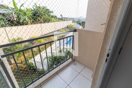 Varanda da Sala de apartamento para alugar com 2 quartos, 48m² em Campo Grande, Rio de Janeiro