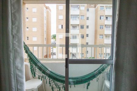 Varanda da Sala de apartamento para alugar com 2 quartos, 50m² em Jardim Magnolia, Sorocaba