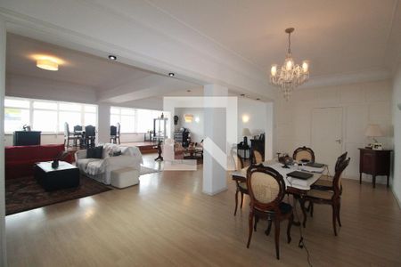 Sala de jantar de apartamento para alugar com 4 quartos, 285m² em Copacabana, Rio de Janeiro