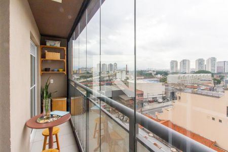 Varanda de apartamento à venda com 1 quarto, 29m² em Água Branca, São Paulo