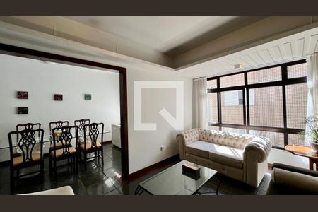 Sala de apartamento à venda com 3 quartos, 110m² em Sion, Belo Horizonte