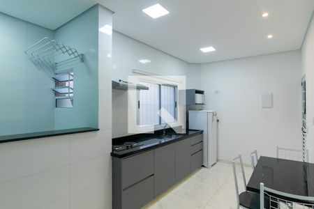 Cozinha de kitnet/studio para alugar com 1 quarto, 40m² em Vila Boa Vista, Barueri