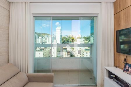 Varanda da Sala de apartamento para alugar com 2 quartos, 64m² em Buritis, Belo Horizonte