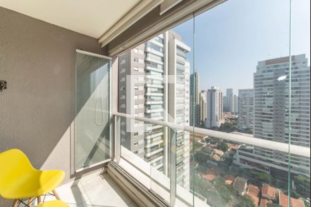 Varanda de apartamento para alugar com 1 quarto, 34m² em Itaim Bibi, São Paulo