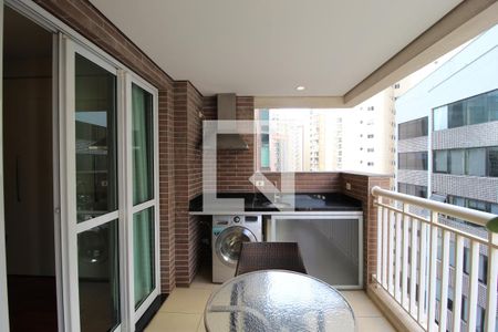 Varanda de apartamento à venda com 1 quarto, 44m² em Vila Olímpia, São Paulo