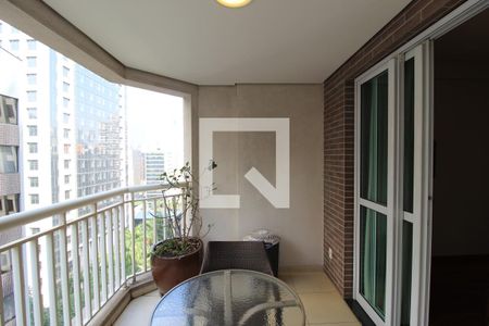 Varanda de apartamento à venda com 1 quarto, 44m² em Vila Olímpia, São Paulo