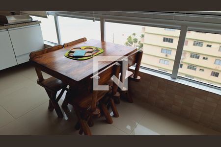 Varanda gourmet de apartamento para alugar com 2 quartos, 90m² em Aviação, Praia Grande