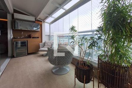 Varanda da Sala de apartamento para alugar com 3 quartos, 260m² em Vital Brazil, Niterói