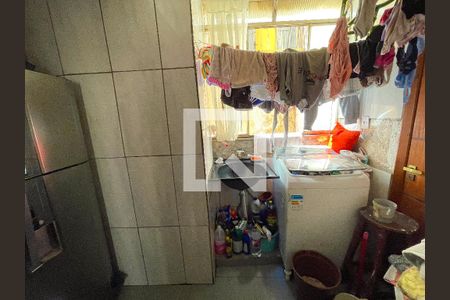 Cozinha de apartamento à venda com 3 quartos, 62m² em Vera Cruz, Contagem