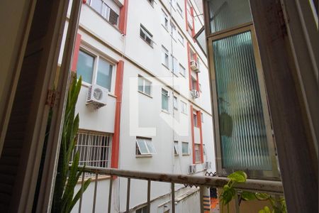 Sala - Vista de apartamento à venda com 2 quartos, 54m² em Bom Fim, Porto Alegre