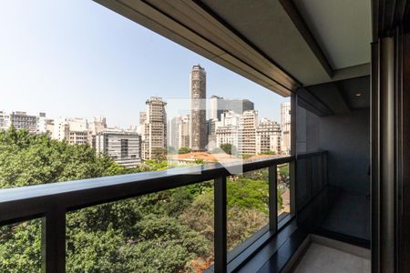 Studio - Varanda de kitnet/studio à venda com 1 quarto, 49m² em República, São Paulo