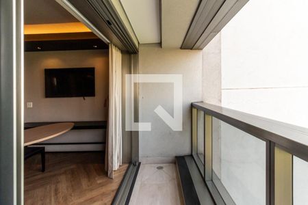 Studio - Varanda de kitnet/studio à venda com 1 quarto, 49m² em República, São Paulo