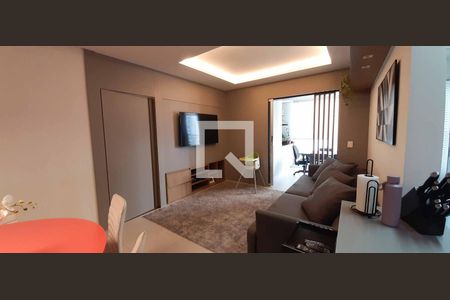 Sala de apartamento à venda com 3 quartos, 83m² em Continental, Osasco