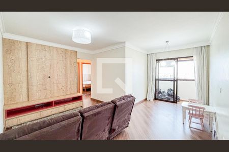 Sala - Sala de Jantar de apartamento à venda com 3 quartos, 74m² em Vila Apiai, Santo André