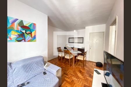 Sala de apartamento à venda com 3 quartos, 55m² em Grajaú, Rio de Janeiro