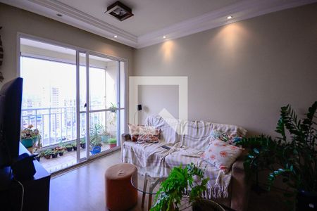 Sala  de apartamento à venda com 3 quartos, 72m² em Vila Moinho Velho, São Paulo