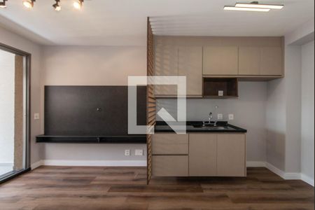 Sala de apartamento para alugar com 1 quarto, 32m² em Vila Gumercindo, São Paulo