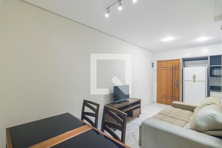 Sala de apartamento para alugar com 2 quartos, 55m² em Vila Curuçá, Santo André