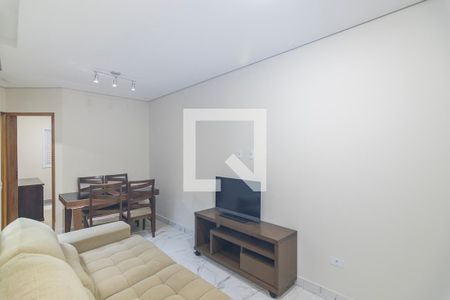 Sala de apartamento para alugar com 2 quartos, 55m² em Vila Curuçá, Santo André