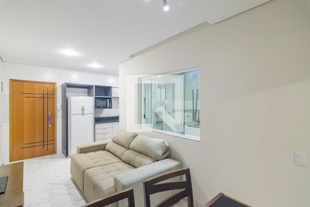 Sala de apartamento para alugar com 2 quartos, 55m² em Vila Curuçá, Santo André