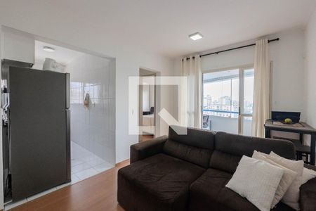 Sala de apartamento à venda com 1 quarto, 42m² em Alto de Pinheiros, São Paulo