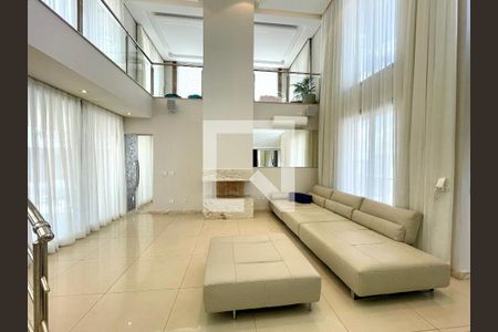 Sala de casa de condomínio à venda com 4 quartos, 600m² em Marco Leite, Jundiaí