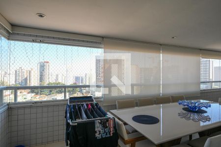 Varanda de apartamento à venda com 3 quartos, 140m² em Vila Dom Pedro I, São Paulo