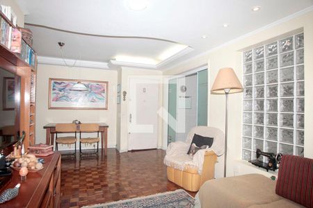 Sala de apartamento à venda com 3 quartos, 91m² em Petrópolis, Porto Alegre