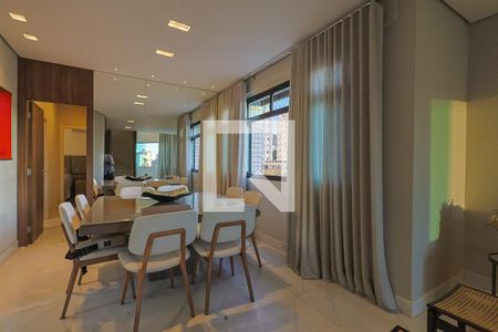 Sala de Jantar de apartamento à venda com 3 quartos, 206m² em Anchieta, Belo Horizonte