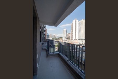 Varanda da Sala de apartamento à venda com 1 quarto, 32m² em Butantã, São Paulo