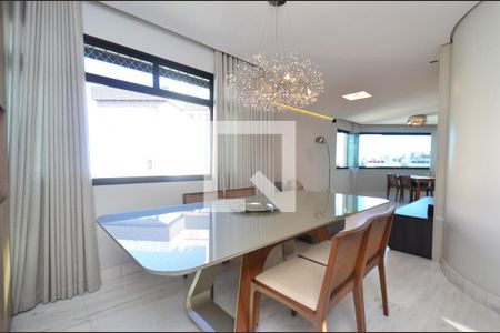 Sala de jantar de apartamento à venda com 3 quartos, 120m² em Anchieta, Belo Horizonte