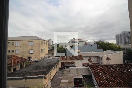 Vista da Sala de apartamento à venda com 1 quarto, 45m² em Farroupilha, Porto Alegre