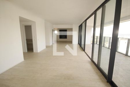 Sala de apartamento à venda com 3 quartos, 232m² em Vila da Serra, Nova Lima