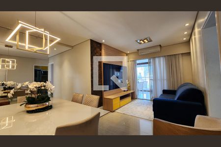 Sala de apartamento para alugar com 2 quartos, 94m² em Pompéia, Santos