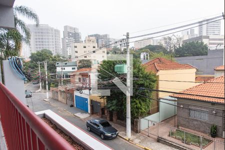 Varanda Sala e cozinha de apartamento à venda com 1 quarto, 34m² em Vila Mariana, São Paulo