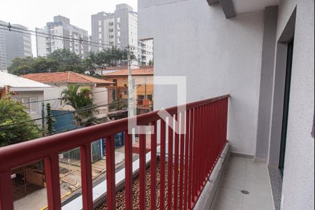 Varanda Sala e cozinha de apartamento à venda com 1 quarto, 34m² em Vila Mariana, São Paulo