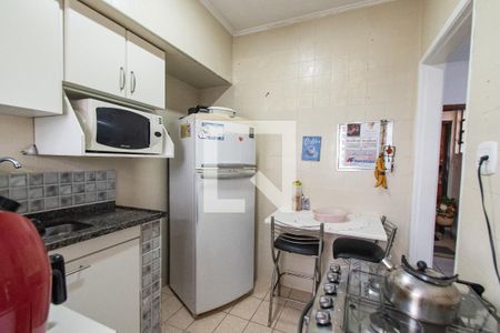 Cozinha de apartamento à venda com 1 quarto, 34m² em Liberdade, São Paulo