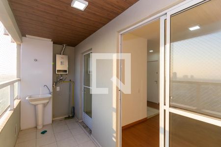 Varanda da Sala de apartamento à venda com 2 quartos, 45m² em Jardim Adutora, São Paulo