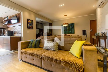 Sala de TV de apartamento à venda com 3 quartos, 116m² em Tamboré, Santana de Parnaíba