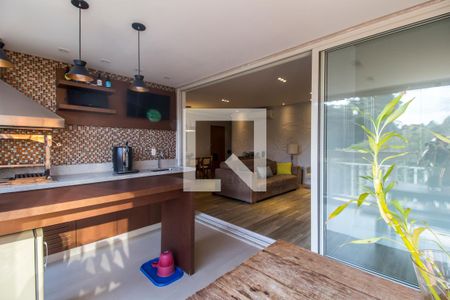 Varanda gourmet de apartamento à venda com 3 quartos, 116m² em Tamboré, Santana de Parnaíba